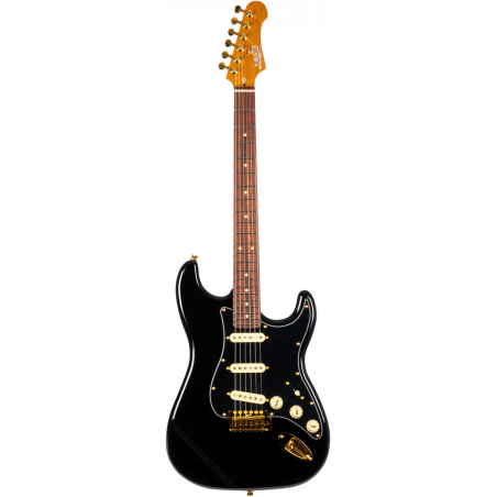 JS380BKG GUITAR JET GUITARS BLACK GOLD