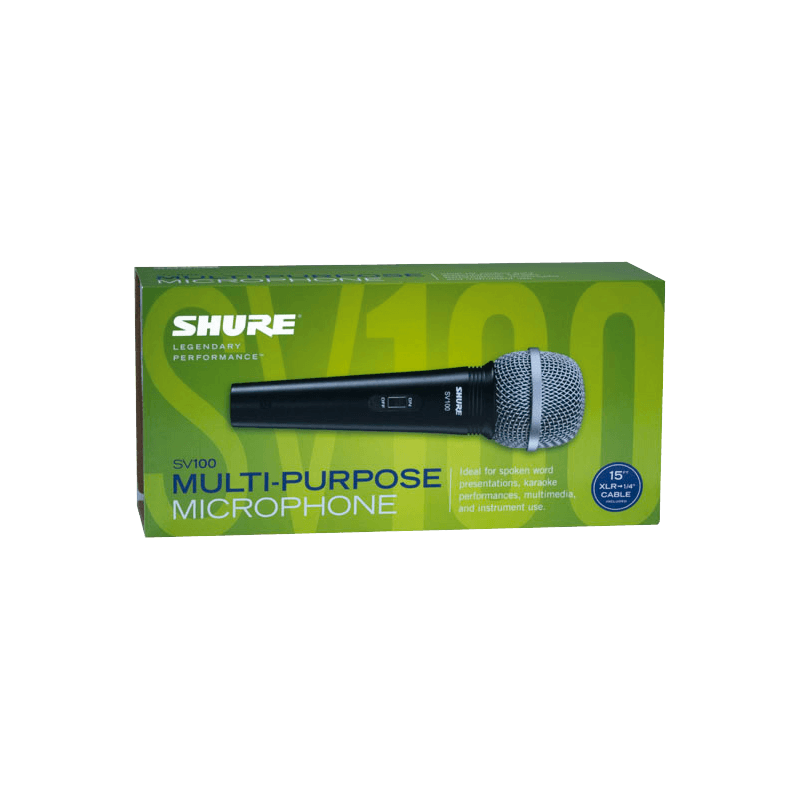 SV100A Micro voix dynamique cardïode silver - Shure