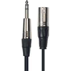 Cordon jack stéréo xlr 3 m...