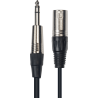 Cordon jack stéréo xlr 3 m - Yellow Cable