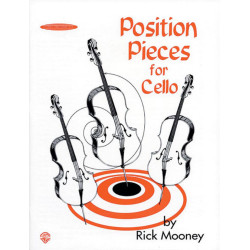 POSITION PIECES FOR CELLO, BOOK 1 - Rick Mooney