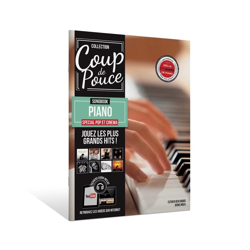 Songbook piano spécial pop et cinéma - Coup de Pouce