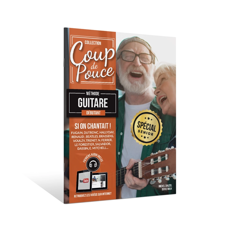 Méthode guitare Spécial Senior - Coup de Pouce