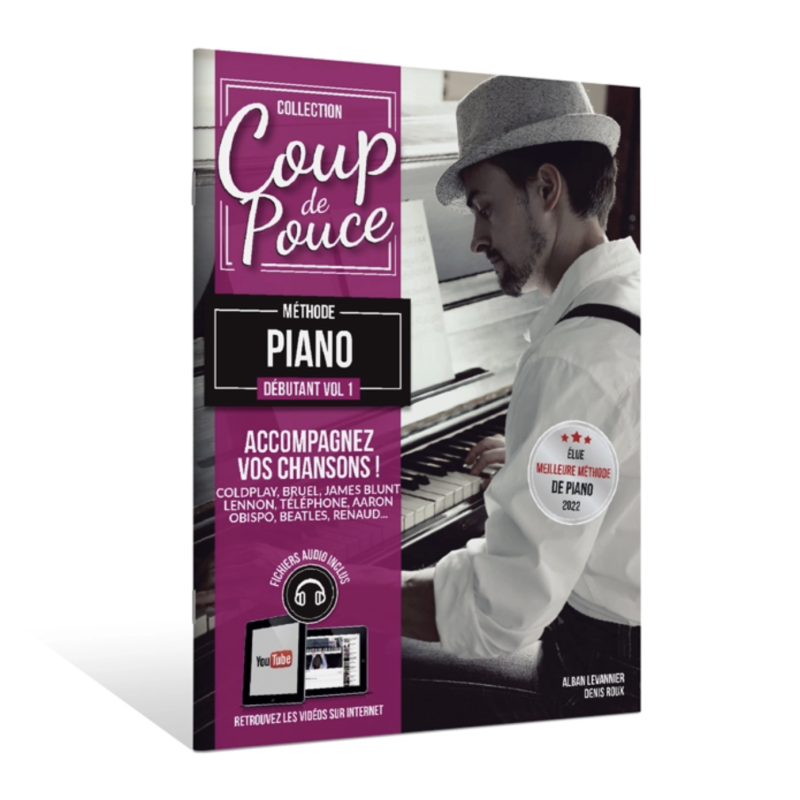Méthode piano vol.1 - Coup de pouce
