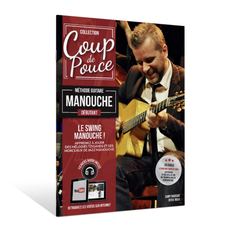 Méthode guitare jazz manouche - Coup de Pouce