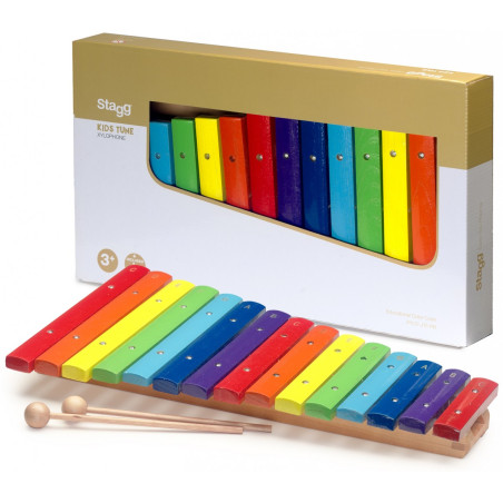 XYLOPHONE 15KEYS RAINBOW COLOR