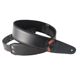 COURROIE VEGAN CHARM NOIR -...