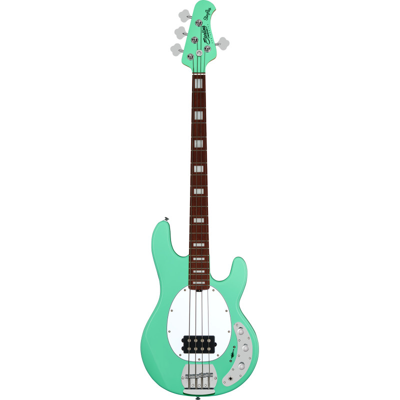 StingRay+ Seafoam Green - STERLING BY MUSIC MAN