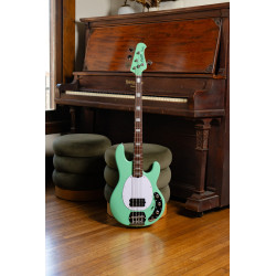 StingRay+ Seafoam Green - STERLING BY MUSIC MAN
