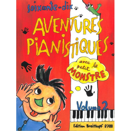 70 AVENTURES PIANISTIQUES VOL2 ED BREITKOPF