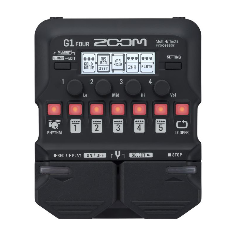 G1 FOUR MULTI- EFFET GUITARE ZOOM