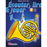 ÉCOUTER, LIRE & JOUER 1 COR (FA) - Jean Castelain